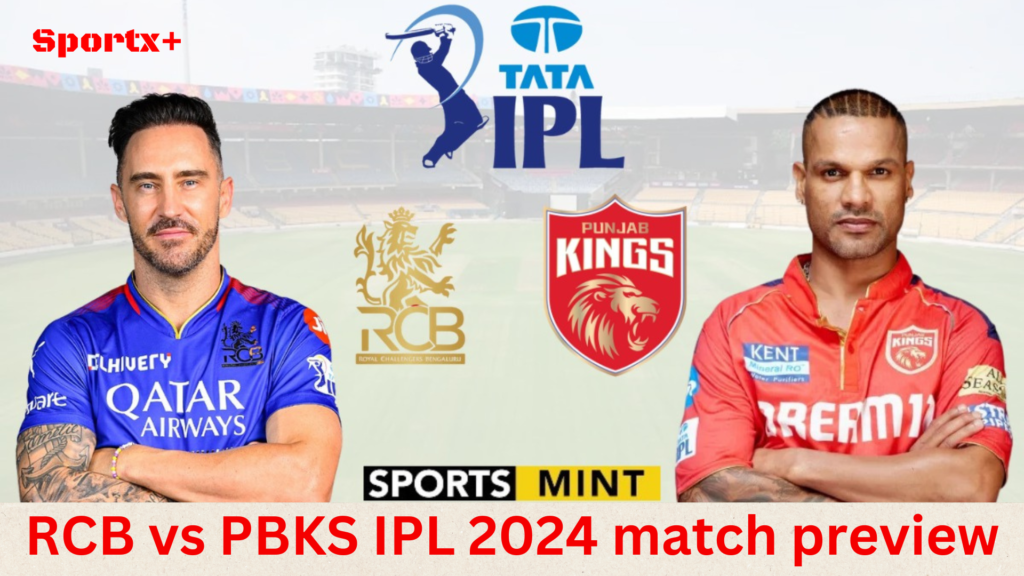 RCB vs PBKS IPL 2024 match preview