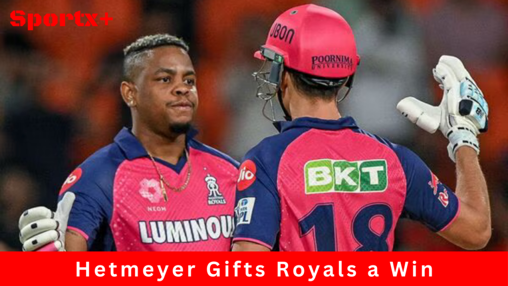 Hetmyer Gifts Royals a Win